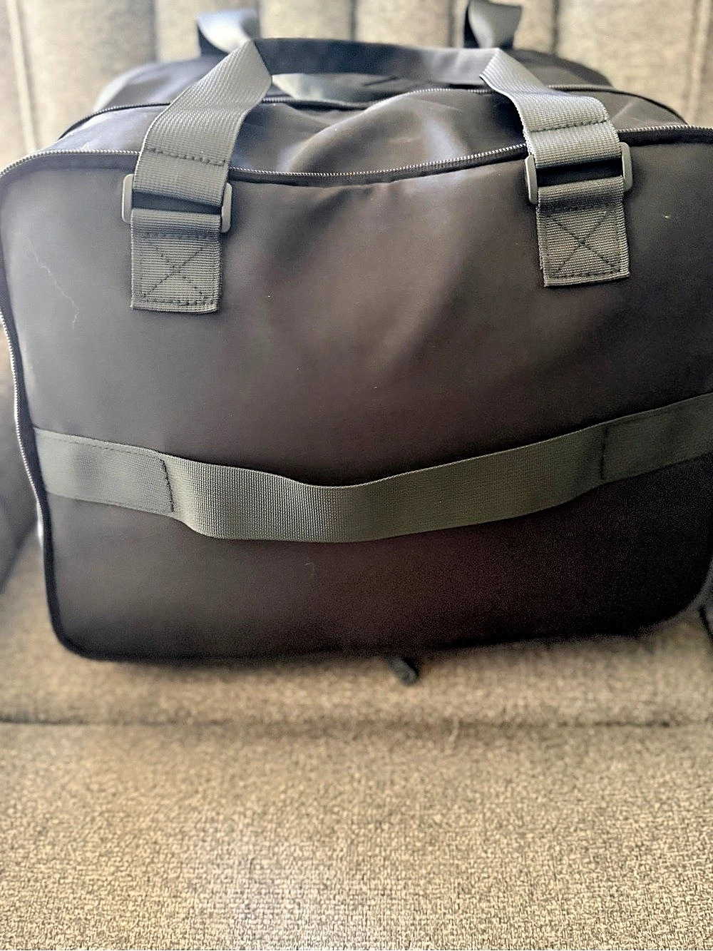NWOT Duffel Black Travel Bag